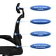 thumbnail image 3 of Silla Amia Ergonómica De Oficina Soporte Lumbar Ajustable Negro, 3 of 10