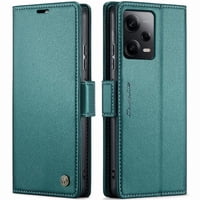 Caseme Tipo Cartera Xiaomi Poco X5 Pro 5G Con Cierre Magnético, Rfid, Tarjetero, Soporte, Carga Inalámbrica