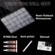 thumbnail image 2 of Strass Worthofbest 35.000 piezas transparentes de respaldo plano, 2 of 7