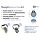 thumbnail image 3 of Adaptador de Reloj Luke3DP LLC para HID ProxKey - Negro, 3 of 5