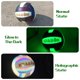thumbnail image 2 of Voleibol oficial KPASON Holographic Glow, talla 5, para interiores y exteriores, 2 of 6