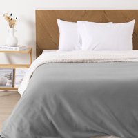 Mashini - Frazada Polar-Sherpa Lisa King Gris