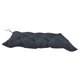 thumbnail image 1 of Cojín Impermeable Para Sillón Columpio Asiento Exterior Negro 120x50x10cm, 1 of 5