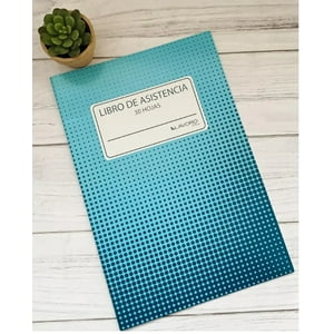 Libro Asistencia 30 Hojas El Arte