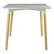 thumbnail image 2 of Mesa De Comedor Melamina Cuadrada Blanca Eames, 2 of 2