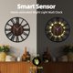 thumbnail image 3 of Reloj de pared Mee 2ou 61 cm con sensor de voz y luz – silencioso, 3 of 9