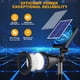 thumbnail image 2 of Luces solares APOMAO para exteriores, pack de 3, impermeables, luz blanca fría, 2 of 7