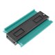 thumbnail image 4 of 1pc 15 Cm Calibre De Contorno Forma De Hogar Duplicador Herramienta De Medición De Plástico Verde, 4 of 5