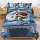 thumbnail image 2 of Comforter Set Queen Size The Grinch who stole Christmas Set with 2 Pillowcases for All SeasonsBedding Set 3pcs for Kids Boys Girls Bedroom Decor Bed Sheets, 2 of 5