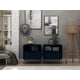thumbnail image 2 of Buró Rockefeller de Manhattan Comfort con cajón, azul medianoche, 2 of 8