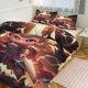 thumbnail image 1 of Avengers Panther Blue Tribe Super Soft Kids 3 Piece Bedding Sets-, 1 of 5