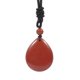 thumbnail image 1 of Colgante De Gota De Agua, Collar De Piedra, Joyería Artesanal, Resistente Para Unisex, Ajustable, Rojo Vino, 1 of 5