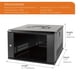 thumbnail image 2 of Armario de servidor de montaje en pared Tecmojo 6U IT Network Rack negro, 2 of 6