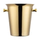 thumbnail image 4 of Cubo de cerveza, bañera portátil para fiestas, cerveza de champán, enfriador de vino, cubo redondo para vino, bañera para enfriar bebidas para fiesta Oro, 4 of 5