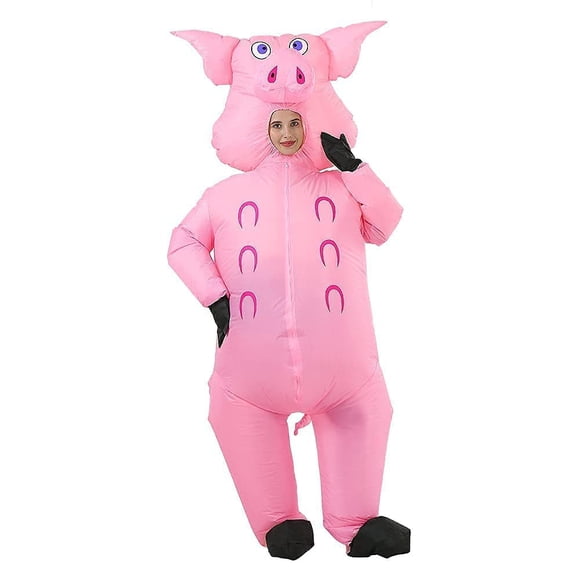 Disfraz inflable de cerdo RHYTHMARTS para Halloween