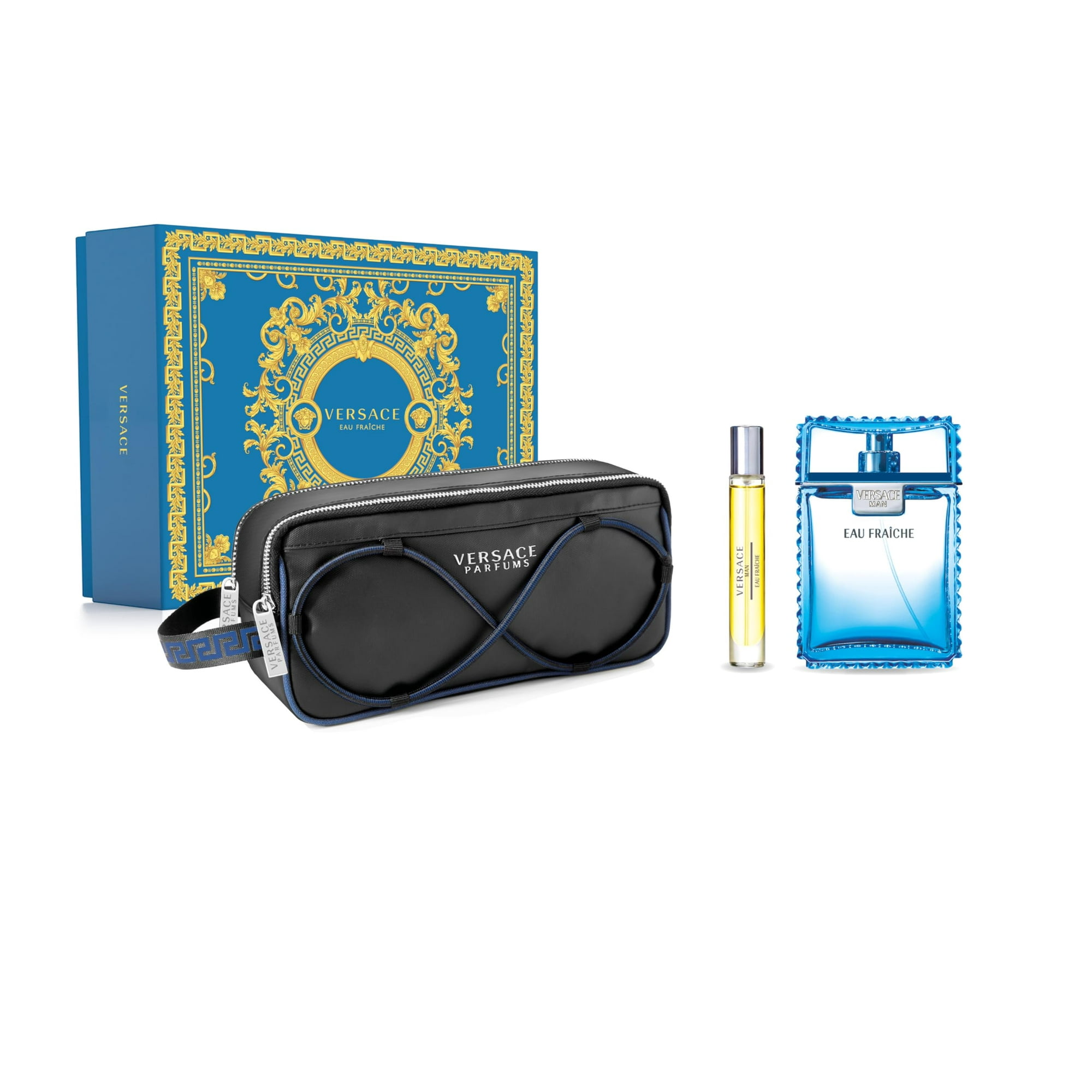 Versace - Perfume Eau Fraiche Set De Regalo 100 Ml 3 Piezas