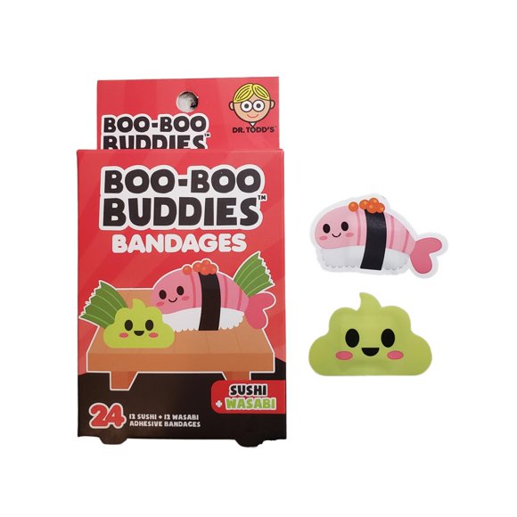 Curitas Boo Boo Buddies 24 uds (Sushi + Wasabi)