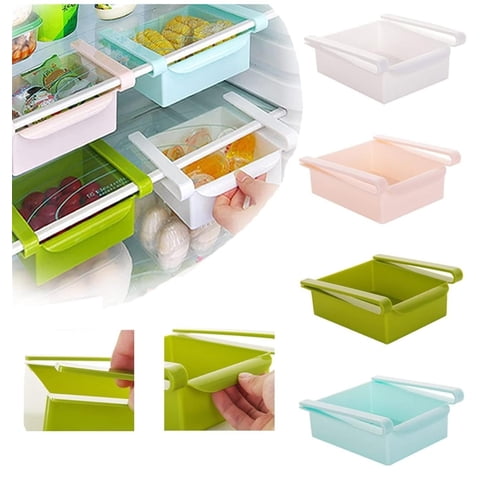 Genérico - Pack De 4 Bandejas Organizadoras Para Refrigerador Verde