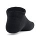 thumbnail image 3 of Pack de 6 calcetines Under Armour unisex para niños y jóvenes esenciales, color negro, 3 of 4
