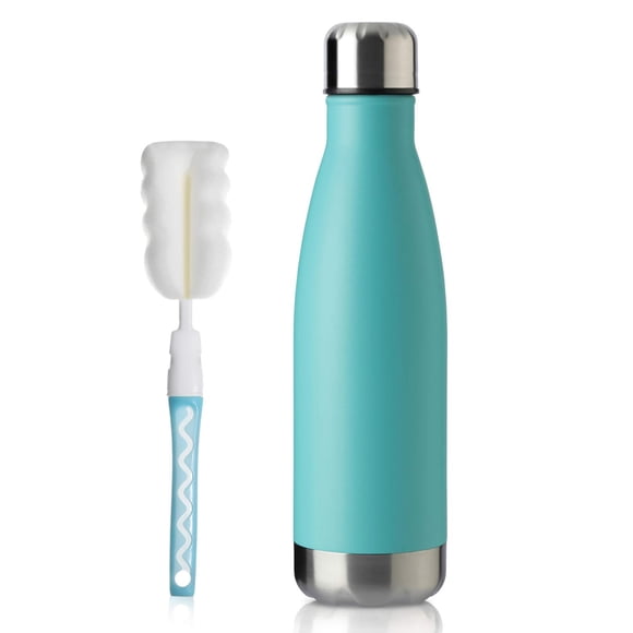 Botella de agua MEWAY de acero inoxidable con aislamiento al vacío de 500 ml