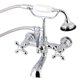 thumbnail image 1 of Grifo de bañera Kingston Brass AE558T1 de montaje en pared 7" (18 cm) cromo, 1 of 5