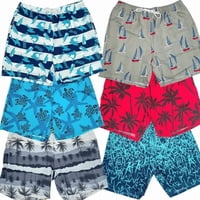 Malltradecl - Pack 3 Traje De Baño Hombre Short Con Forro Malla