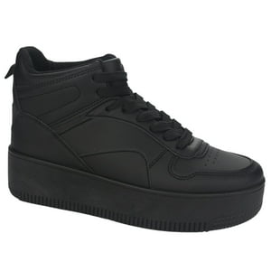Zapatilla Chalada Mujer Metta-8 Negro Plataforma