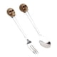 thumbnail image 3 of 1pc Skull Skeleton Tenedor Juego De Cucharas De Acero Bonito Regalo Para Cumplea?os Navidad, 3 of 5