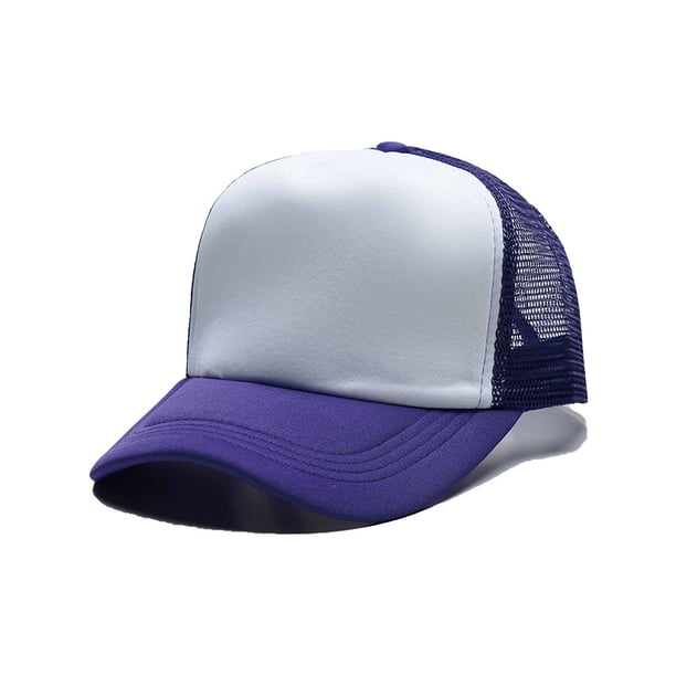 Candy-Colored Baseball Cap: Unisex Trendy Mesh Breathable Trucker Hat for Men & Women