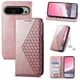 thumbnail image 3 of Funda Flip FOXDOCK para Google Pixel 9 , Estilo Billetera con Diseño Rombo, Correa de Mano y Soporte, Uso Diario, 3 of 6