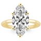 thumbnail image 1 of Anillo RURULUYA Marquise de Plata S925 con Baño de Oro 18K Talla 6, 1 of 6
