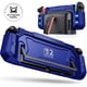 thumbnail image 1 of Funda Switch 2 NinABXY con agarre azul y dock integrado, 1 of 8