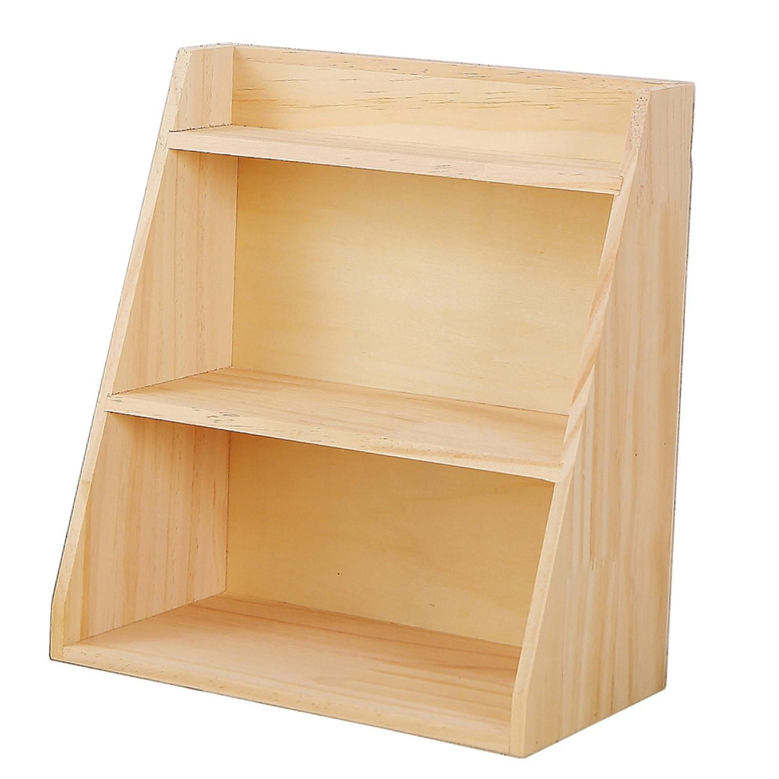 Bothyi - Estantes De Madera Organizador De Joyas Multifuncional De 3 Capas Para Escritorio De Tocador De Dormitorio