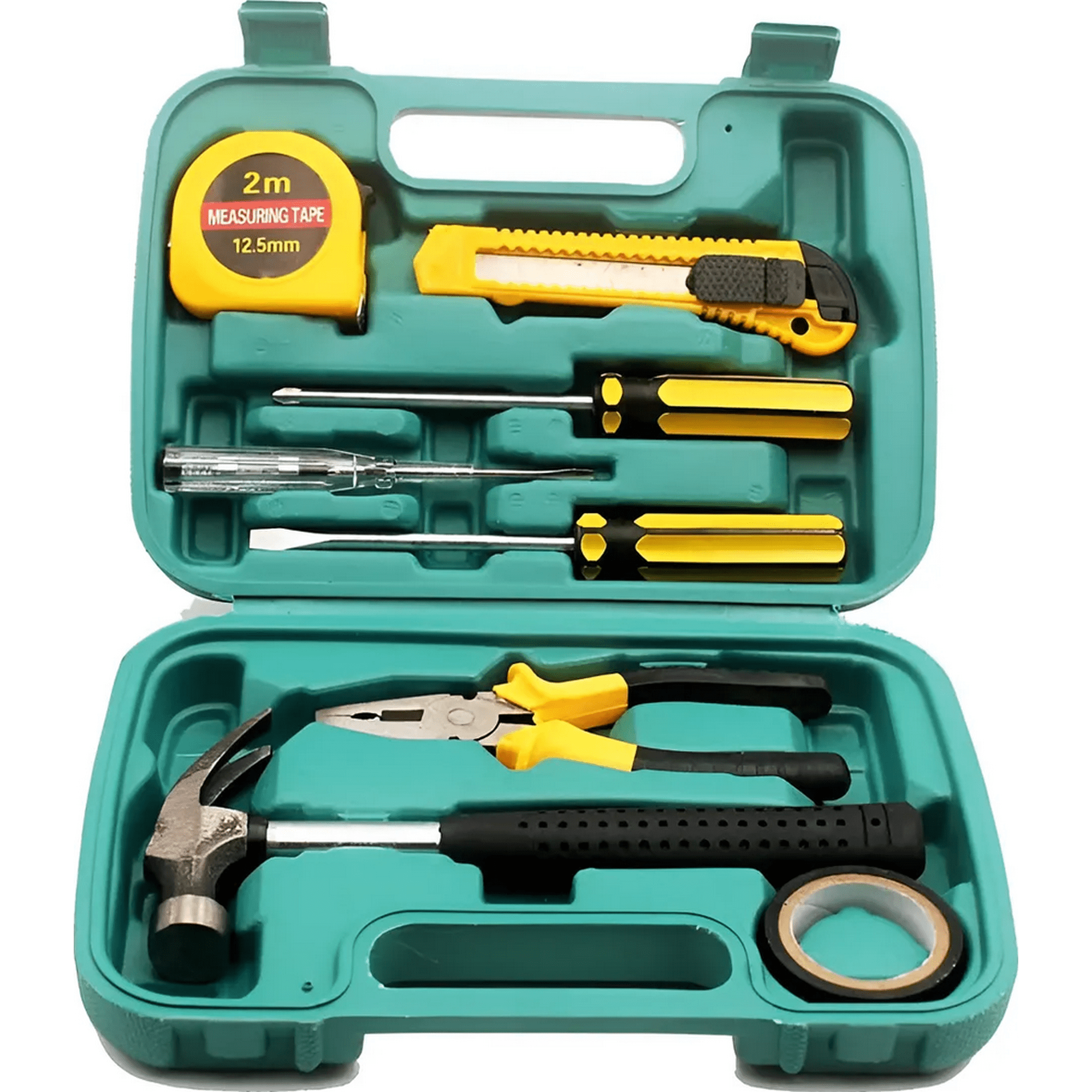 Genérico - Set De Herramientas De Mano Con 9 Piezas Para El Hogar .