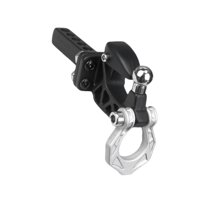 Magideal - Gancho De Tracción Para Coche De Control Remoto, Pieza De Actualización, Resistente, 1:10, 1:18, Gancho De Remolque Para Vehículos De Orugas Trx4 Rc, Argén