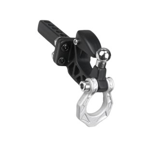 Magideal - Gancho De Tracción Para Coche De Control Remoto, Pieza De Actualización, Resistente, 1:10, 1:18, Gancho De Remolque Para Vehículos De Orugas Trx4 Rc, Argén
