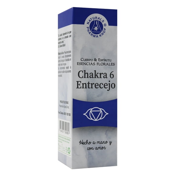 Esencia Floral Chakra 6 Entrecejo 30 mL, Pharma Knop