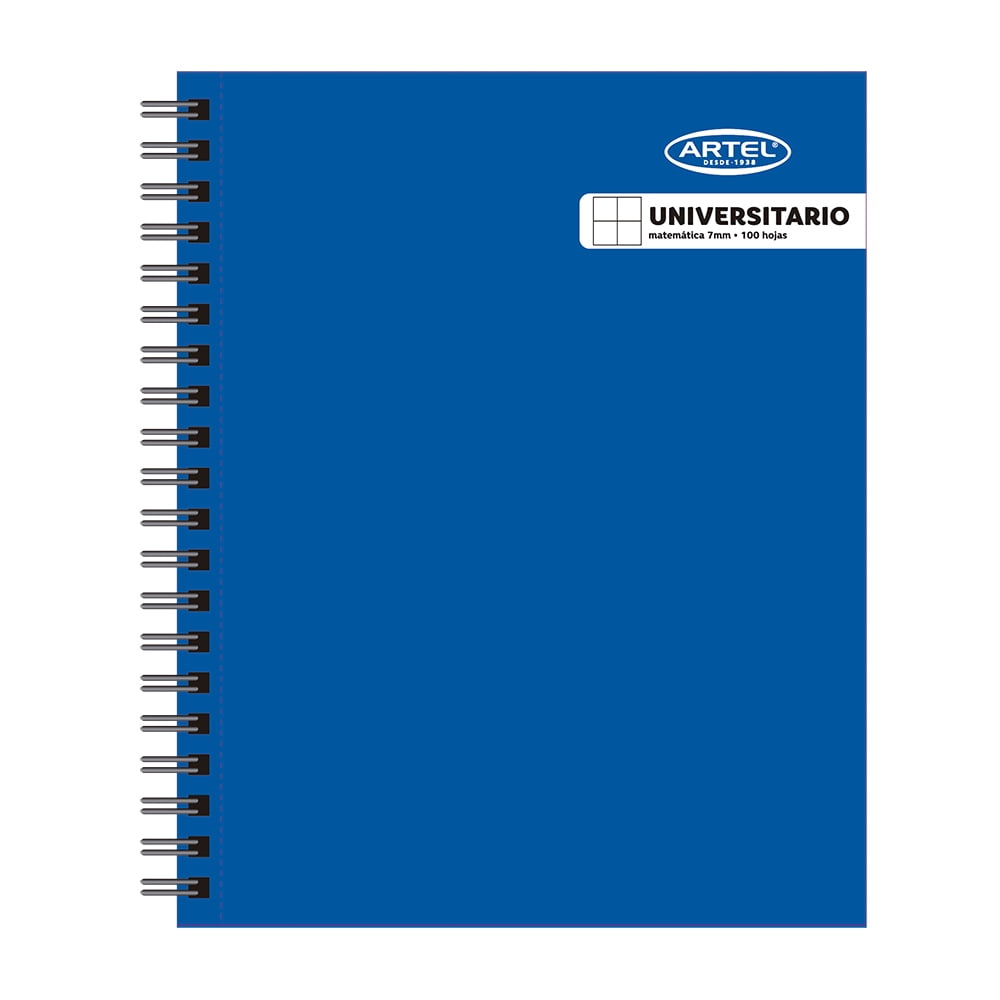 Artel - Pack De Cuadernos Universitarios Liso 100 Hojas 10 Unidades