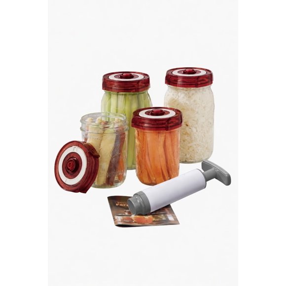 Tapas para Fermentador FERMENTER LIDS Pack de 4 – Airlocks color burdeos