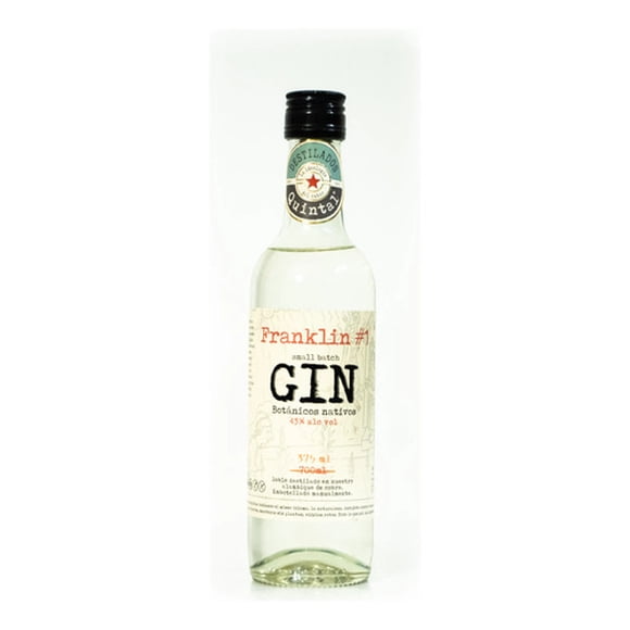 Destilados Quintal - Gin Franklin #1 London Dry - 375ml Gin