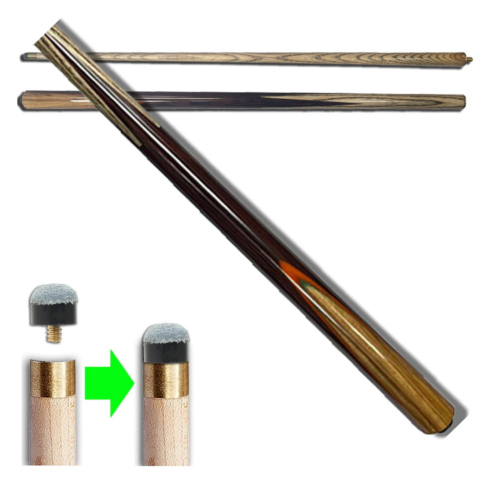 Taco Pool Palo Rosa Cobra 2 Tramos 11mm 499grs Kr105