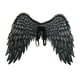 thumbnail image 1 of Alas De ángel De Tela No Tejida Mardi Gras Halloween Cosplay Accesorios De Disfraz Negro, 1 of 3