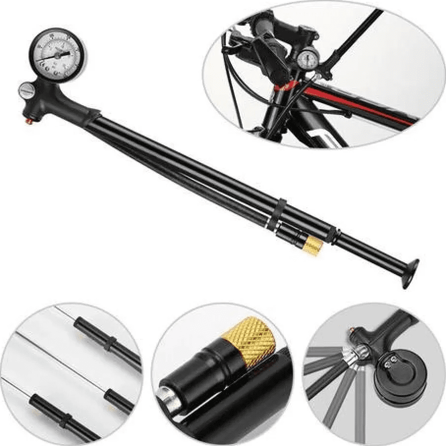 Genérico - Bombín De Horquilla Y Shock De Aluminio 300 Psi Suspensión