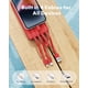 thumbnail image 2 of Cargador portátil Charmast de 10000 mAh con cables integrados, color rojo, 2 of 9
