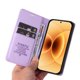 thumbnail image 4 of Funda Billetera de Cuero para Xiaomi 17 con Tarjetero y Soporte - Tapa Magnética Morado, 4 of 5