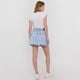 thumbnail image 3 of Falda Mujer Tableada Azul Claro Corona, 3 of 5