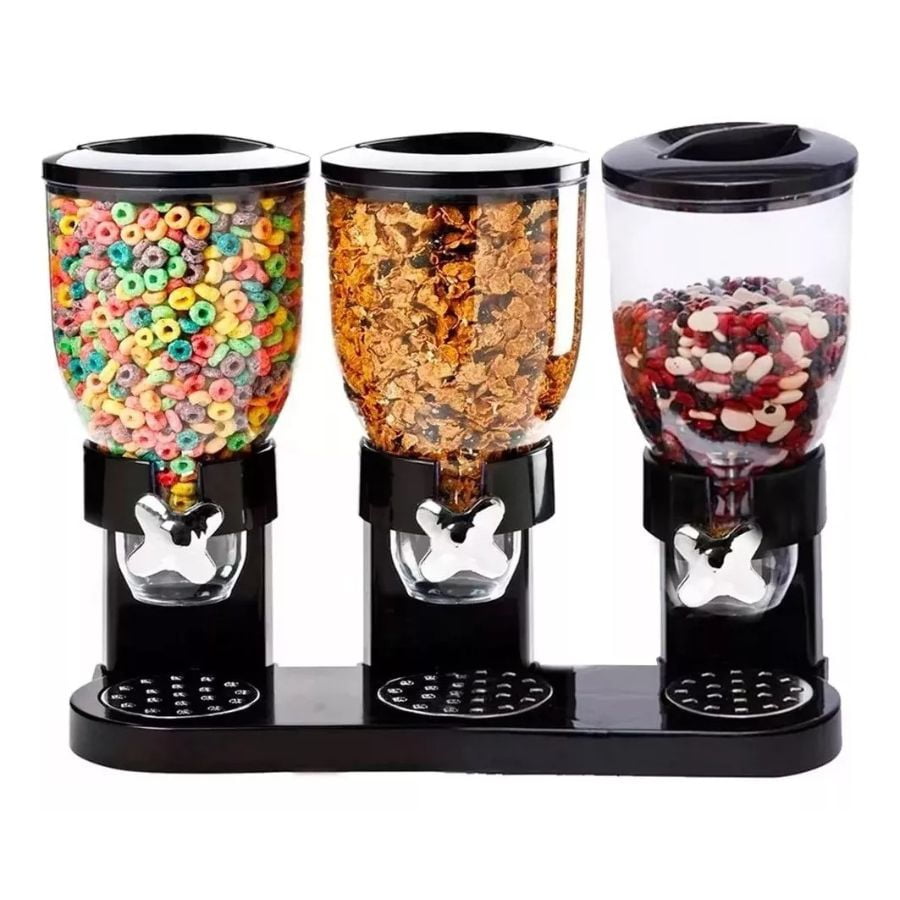Click Ventas - Dispensador Triple Cereal Granos Dulces Frutos Seco