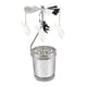 thumbnail image 4 of Spinning Tea Light Candle Holder Candelabro Giratorio Para El ángel De La Boda Festiva, 4 of 5