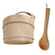 thumbnail image 5 of Accesorios De Madera Para Sauna, Cubo Para Sauna, Cucharón Para Sala De Vapor De 6 Litros, 2 Uds., 5 of 5