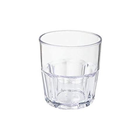 Rocks Tumbler Yanco Hawaii Ha-005, 160 Ml, Plástico Transparente, 72 Unidades